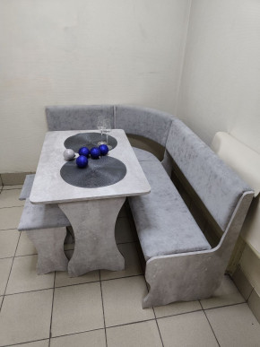 Кухонный уголок Миссия V велюр (цемент) в Нерюнгри - neryngi.mebelnovo.ru | фото