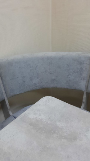 Кухонный уголок Миссия V велюр (цемент) в Нерюнгри - neryngi.mebelnovo.ru | фото