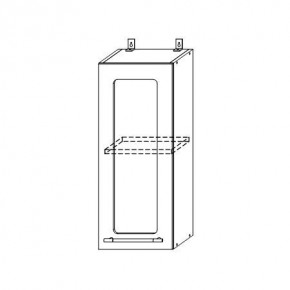Монако ВПС 300 шкаф верхний стекло в Нерюнгри - neryngi.mebelnovo.ru | фото