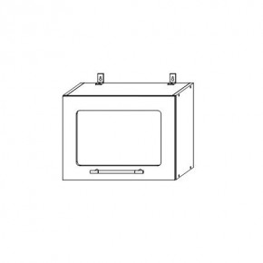 Опера ВПГС 500 шкаф верхний горизонтальный со стеклом в Нерюнгри - neryngi.mebelnovo.ru | фото