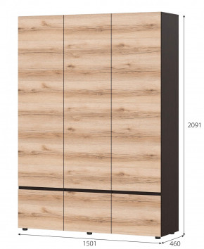 Шкаф 3-х Берген в Нерюнгри - neryngi.mebelnovo.ru | фото