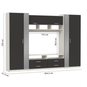 ШМЦ Вена  91.01 с зеркалом в Нерюнгри - neryngi.mebelnovo.ru | фото